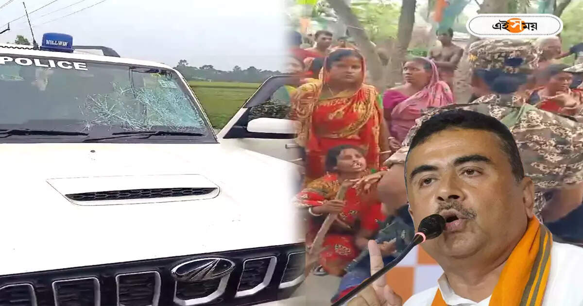 NIA Attacked In Bengal : ভূপতিনগরের ঘটনায় এক সুর বিরোধীদের, কমিশনকে পদক্ষেপের আবেদন শুভেন্দুর – suvendu adhikari appealed election commision to take action over nia officers attacked at bengal