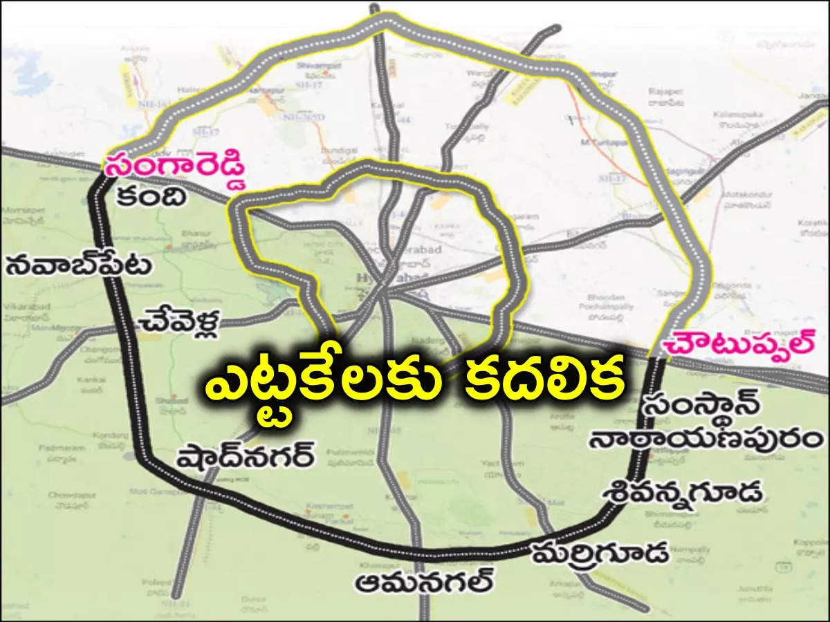 Govt Plans to Build Regional Ring Road Township in Hyderabad || 66 tv -  YouTube