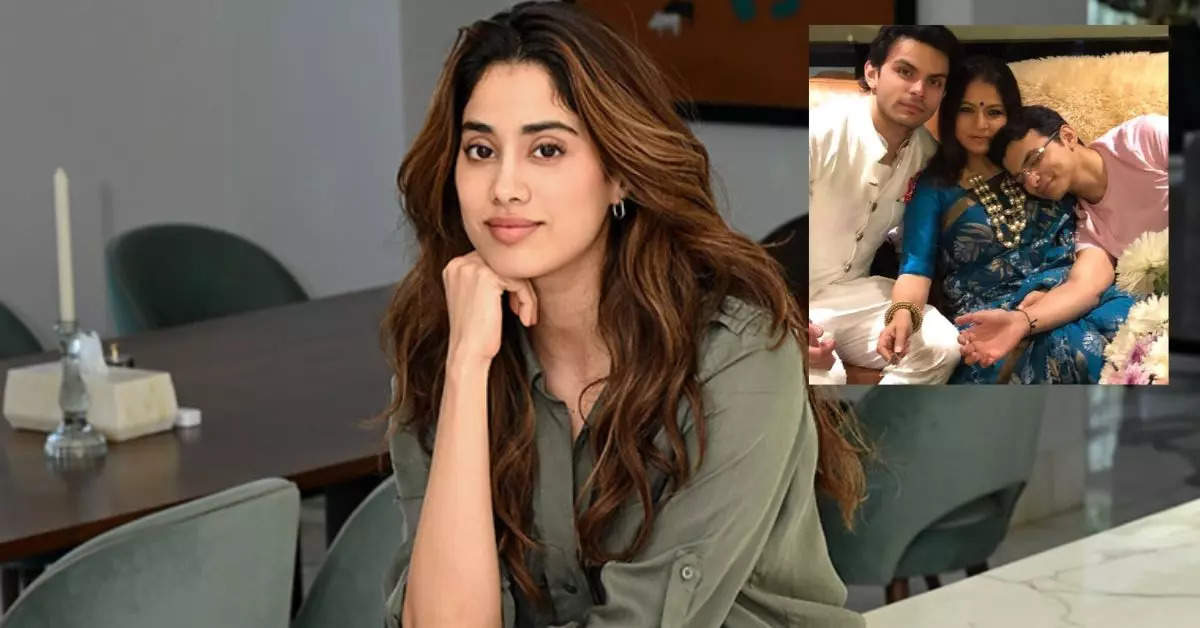 Janhvi Kapoor promoted Shikhar Pahadia's mother's new TV show like this, the post went viral.