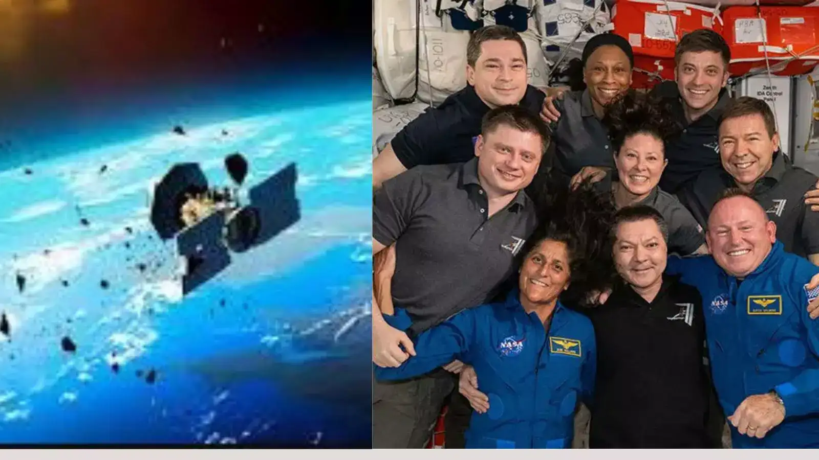 விண்வெளியில் நிகழ்ந்த பெரும் அசம்பாவிதம்.. பாதுகாப்பு அறைக்கு அனுப்பப்பட்ட சுனிதா வில்லியம்ஸ்! 