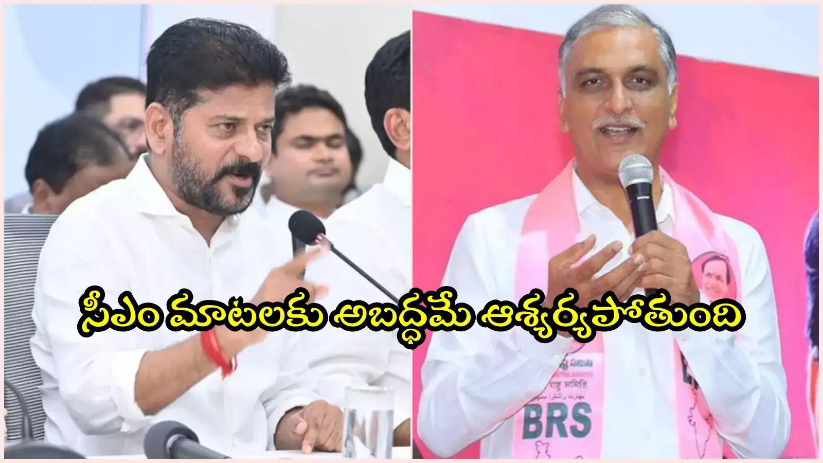 ఇద్దరమే కారులో వెళ్దాం.. నేను నడుపుతా, నువ్వు పక్కన కూర్చో: సీఎం రేవంత్‌కు హరీష్ సవాల్