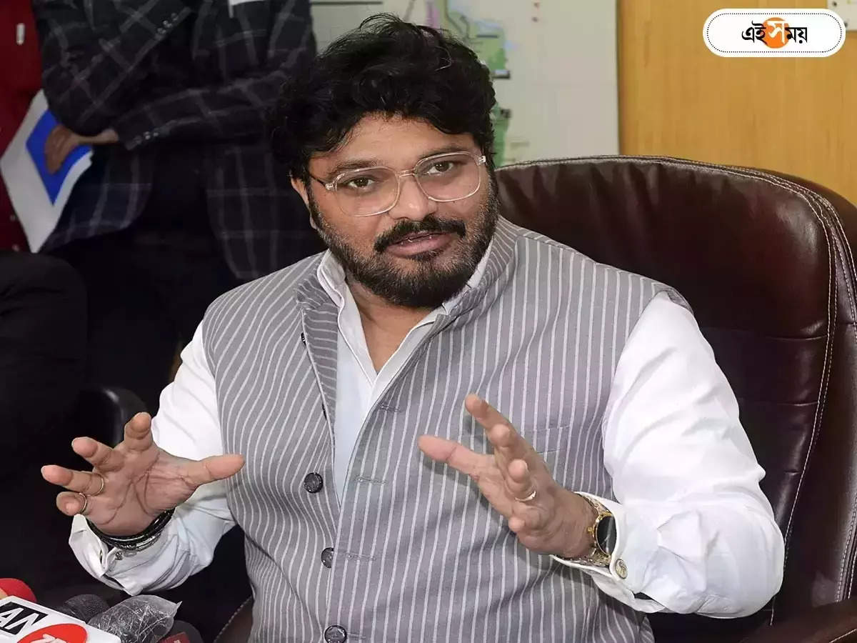 Babul Supriyo Takes A Dig On Bengal Bjp Mlas Who Showed Agitation Outside West Bengal Assembly