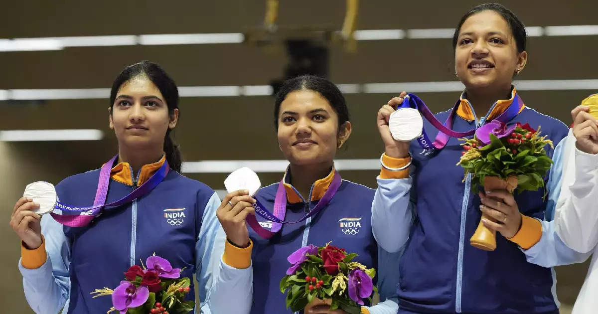Indian Players Continue Medal Hunt with Gold on Fourth Day of Asian Games 2023