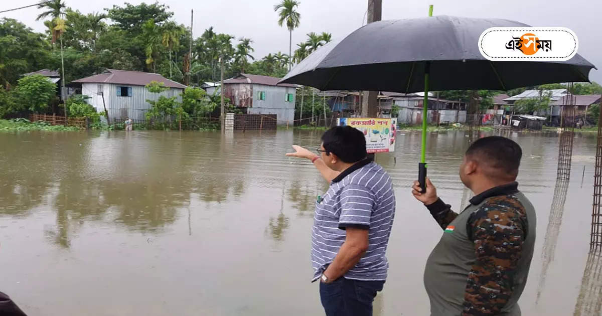 Alipurduar Weather Update : টানা বৃষ্টির জেরে জলমগ্ন আলিপুরদুয়ারে একাধিক জায়গা, পরিদর্শনে মহকুমা শাসক – several area goes underwater at alipurduar for continuous raining