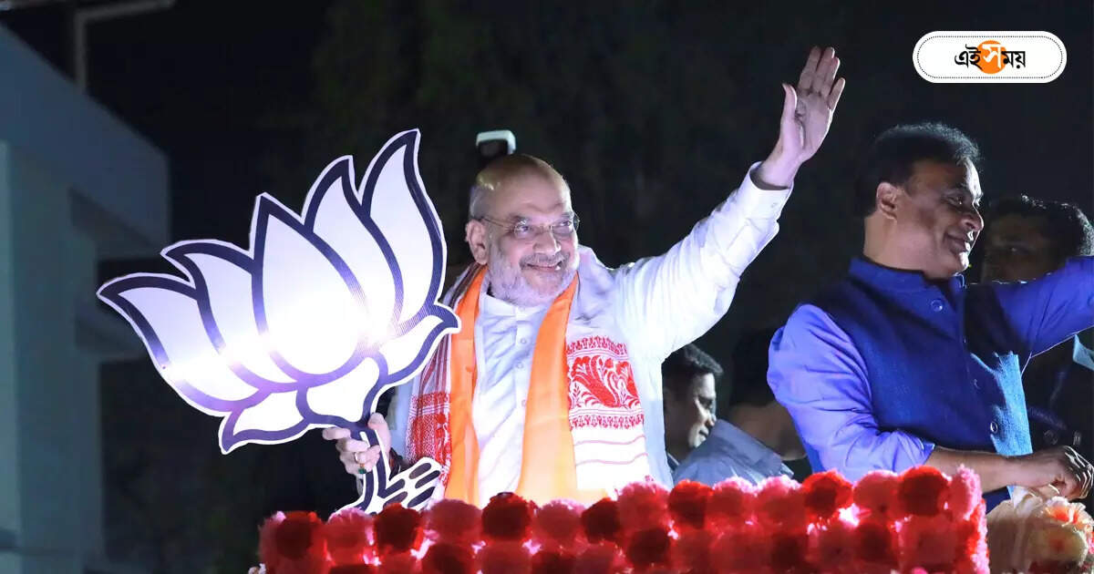 Amit Shah News,উল্টো করে ঝোলানোর নিদানে প্রশ্নে স্বরাষ্ট্রমন্ত্রীই – union home minister amit shah raised issue of bhupatinagar while campaigning lok sabha election in balurghat