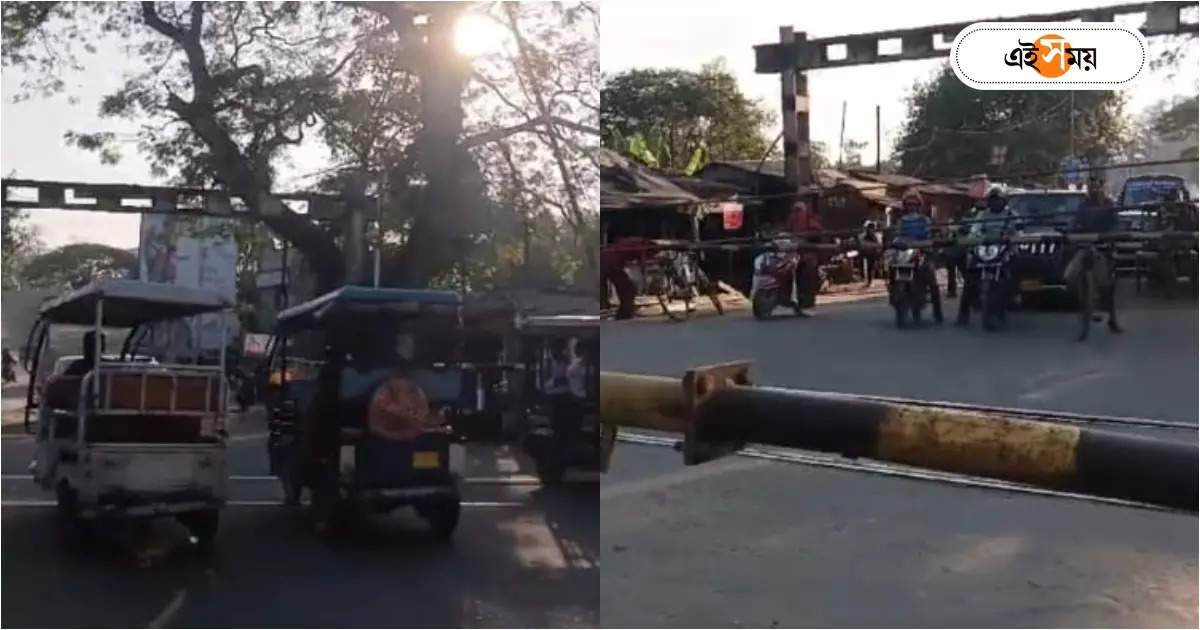 Jessore Road,লেভেল ক্রসিংয়ের কাজ, আজ থেকে বন্ধ বনগাঁ ১ নং রেলগেট! যশোর রোডে যাতায়াত বিকল্প পথে – bongaon 1 no rail gate will be close from today for a certain time for level crossing work