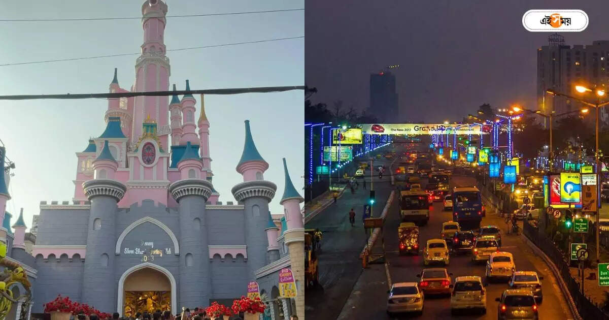 Sreebhumi Durga Puja Disneyland In Kolkata
