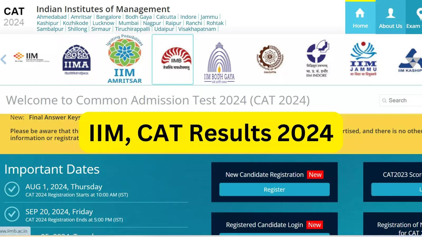 CAT Results 2024: जारी हुई IIM कैट परीक्षा आंसर की, जानिए कब आएगा रिजल्ट स्कोरकार्ड?