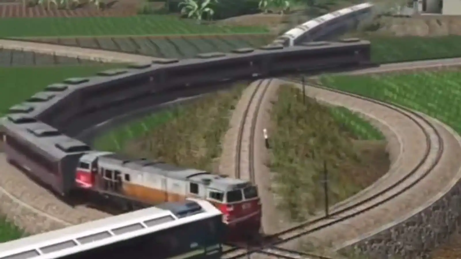 ஒரே தண்டவாளத்தில் 3 வந்தே பாரத் ரயில்கள்... சமூக வலைதளத்தில் வீடியோ வைரல்! 