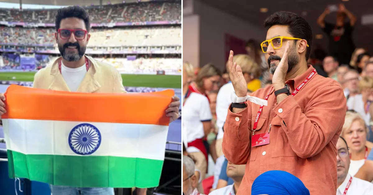 When Abhishek Bachchan was seen alone at Paris Olympics 2024, fans were surprised and asked- where is Aishwarya? Is everything okay?