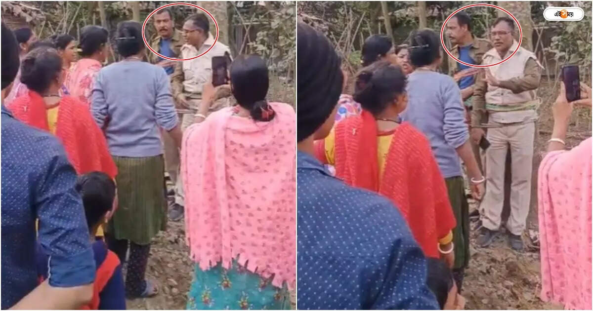West Bengal Police : মুখ্যমন্ত্রী জেলা ছাড়ার আগেই ভয়ানক কাণ্ড নদিয়ায়, পুলিশকে গাছে বেঁধে মারধর – police has beaten by mob at nadia bhimpur