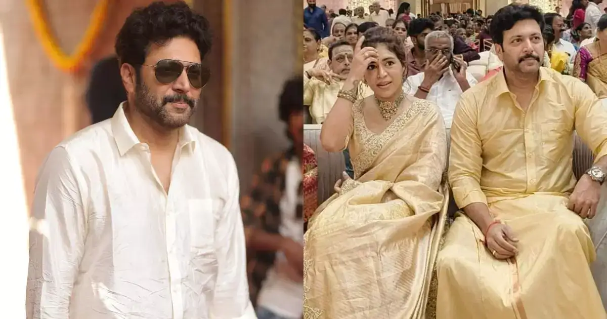 ஐசரி கணேஷ் மகள் திருமணத்திற்கு தெரபிஸ்ட் கெனிஷாவுடன் வந்த ரவி மோகன்: வைரல் வீடியோ 