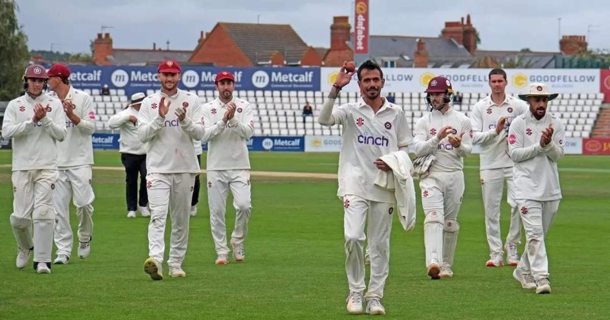 Yuzvendra Chahal Shines in County Championship with 9 Wickets for Northamptonshire