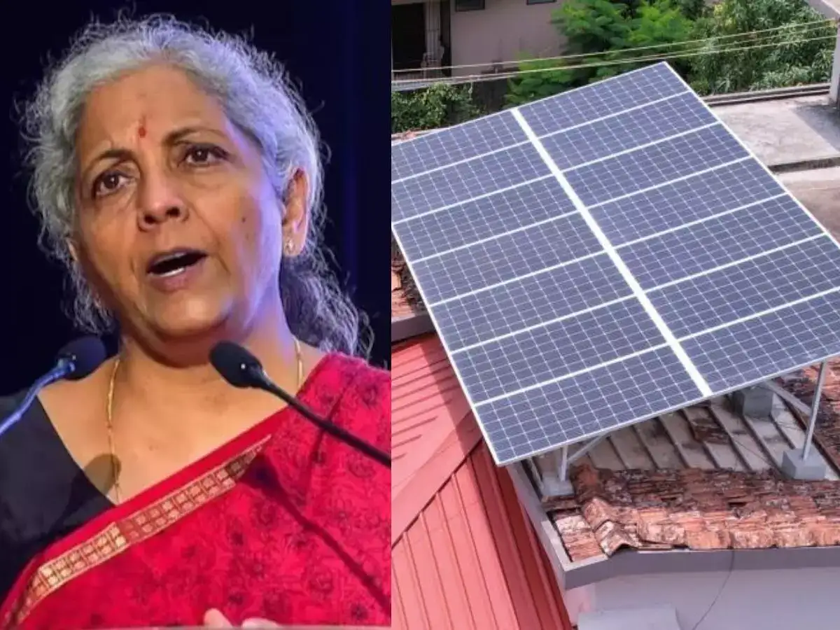 300 யூனிட் இலவச மின்சாரம்.. மொட்டை மாடியில் சோலார் திட்டம்.. அசத்தலாய் அறிவித்த நிர்மலா சீதாராமன்! 