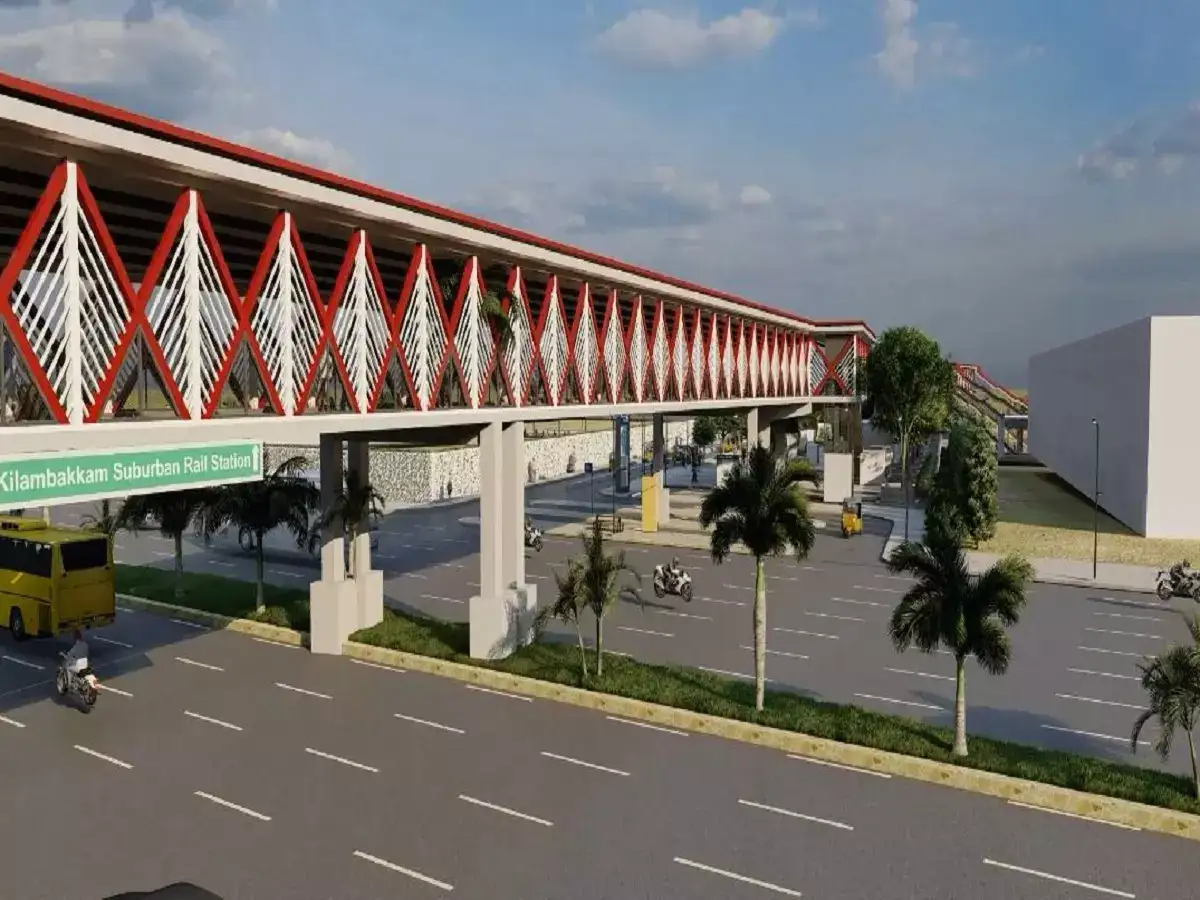 கிளாம்பாக்கத்தில் ஸ்கைவாக்... பூமி பூஜை போட்டாச்சு.. புதுசா ஒன்னும் வந்துருக்கு! 