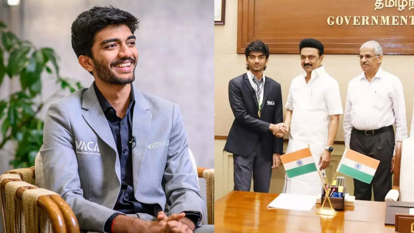 கேண்டிடேட்ஸ் செஸ் தொடரை வென்ற குகேஷ் : 17வயதில் வரலாற்று சாதனை - முதல்வர் வாழ்த்து! 