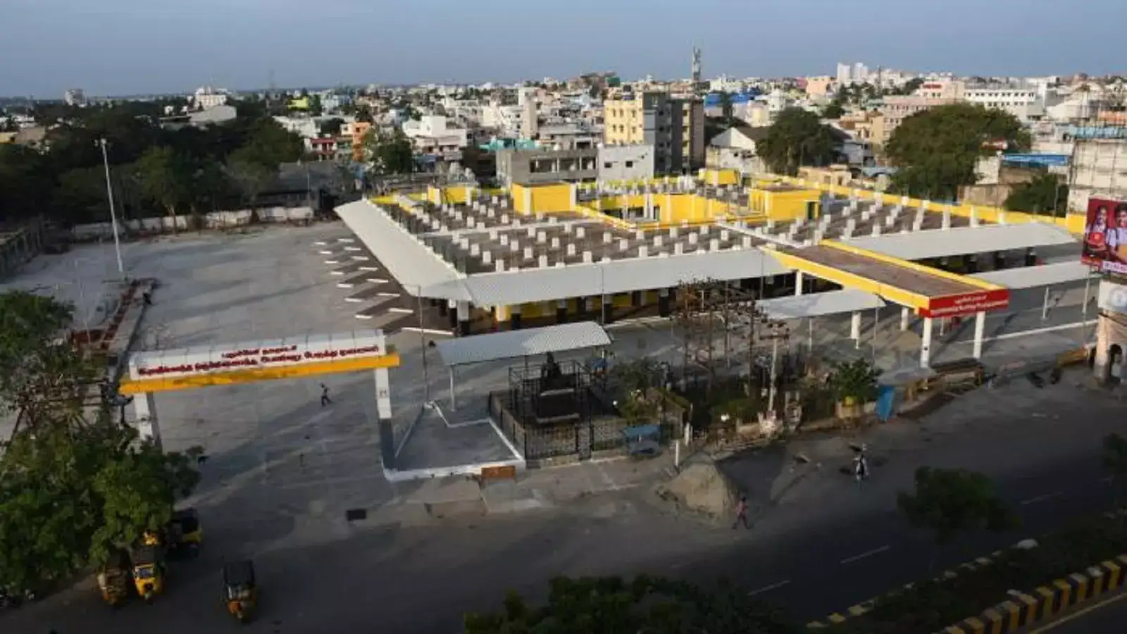 புதுச்சேரியில் புதிய பேருந்து நிலையம் திறப்பு -மக்கள் மகிழ்ச்சி! 