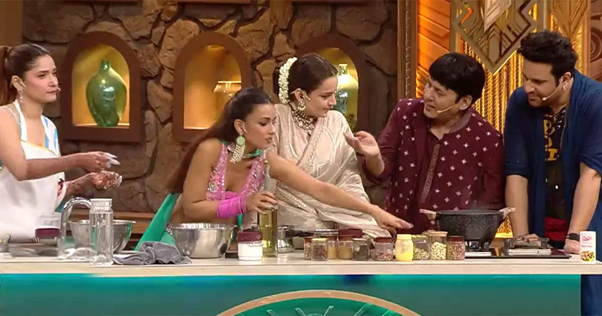 Kangana Ranaut and Vicky Jain Share Fun Moments on 'Laughter Chef'