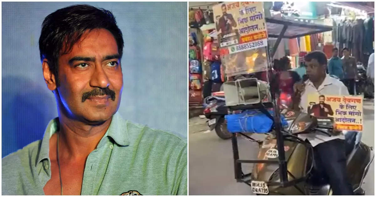 ‘Beg movement for Ajay Devgan’, video of fan angry with actor in Nashik goes viral