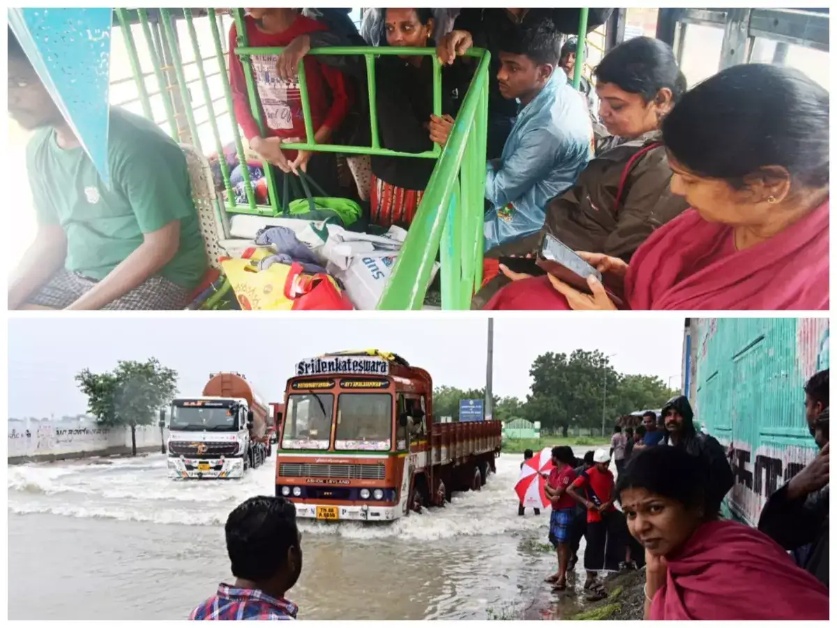 டெல்லியில் இருந்து தூத்துக்குடி வந்த கனிமொழி கருணாநிதி எம்.பி! 