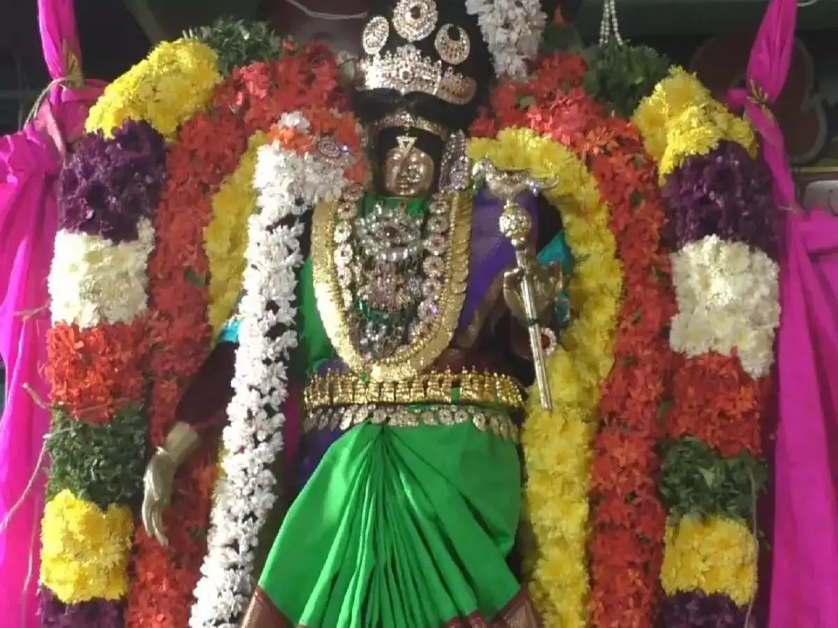 வைகுண்ட ஏகாதசி இராபத்து நிகழ்ச்சி: அபய பிரதான ரங்கநாத சுவாமி கோவில்... ஆண்டாள் திருக்கோலத்தில் காட்சி! 