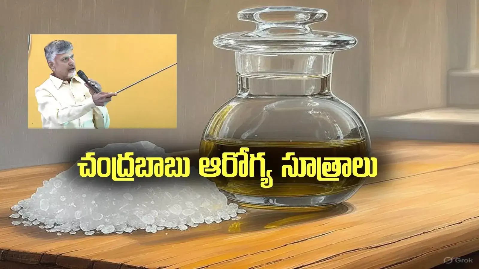 ఆరోగ్యంగా ఉండాలంటే ఉప్పు, చక్కెర, నూనె ఏదెంత వాడాలంటే? చంద్రబాబు ఆరోగ్య సూత్రాలు