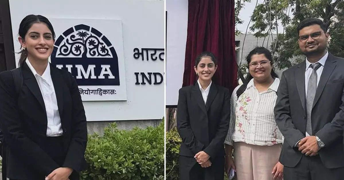 Did Navya Naveli Nanda Secure IIM Ahmedabad Admission Through Management Quota? Professor Responds