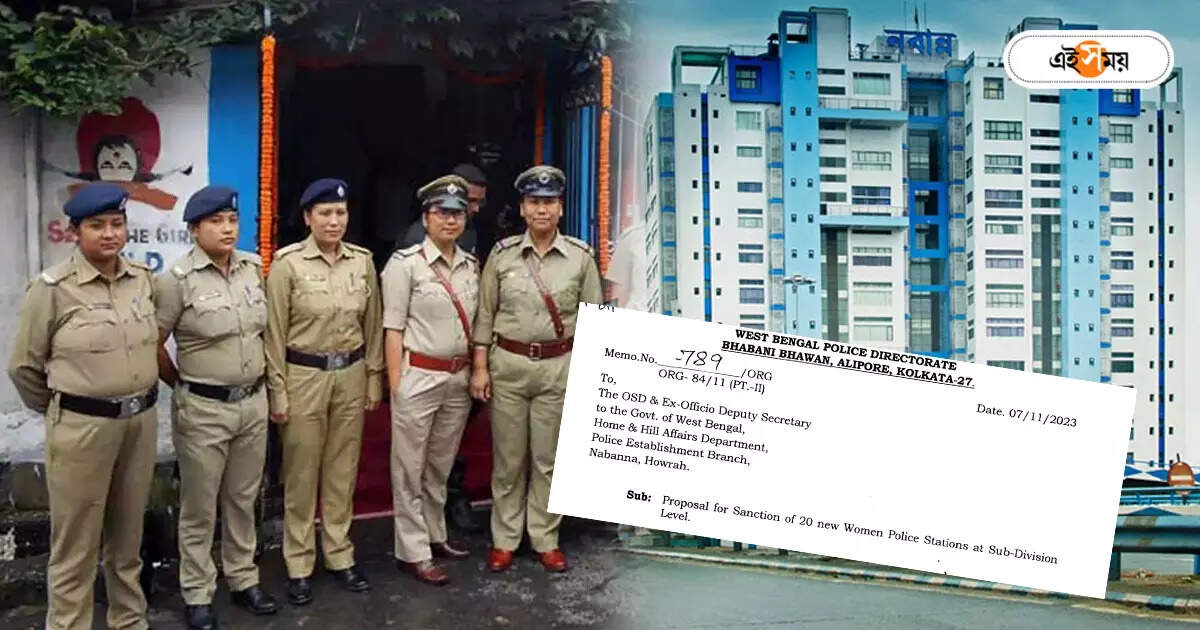 Police Recruitment: রাজ্যে নতুন ২০টি থানার প্রস্তাব, পুলিশে আরও নিয়োগ? – west bengal police directorate proposal to set up 20 new women police station