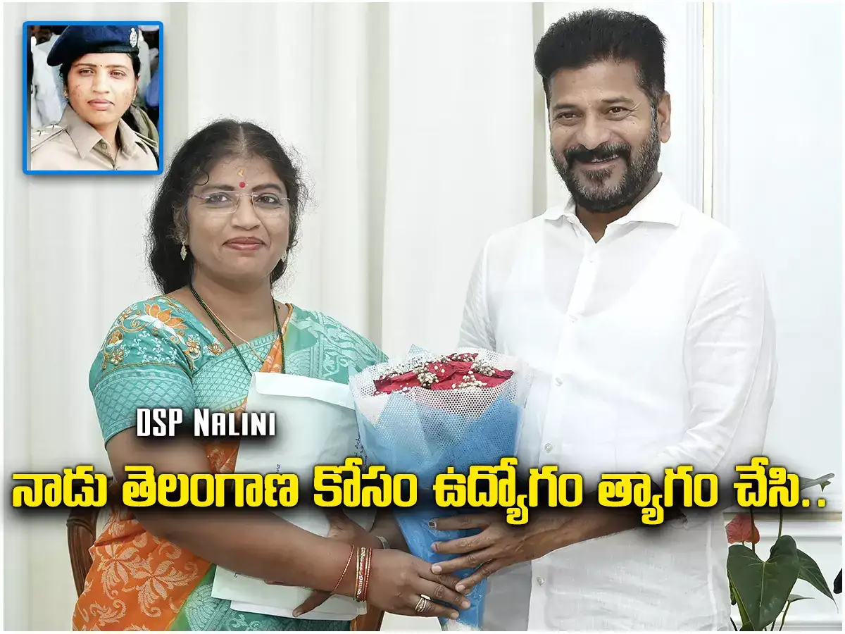 Nalini Reddy Ex DSP Nalini Meets Telangana CM Revanth Reddy at Secretariat - సీఎం ...