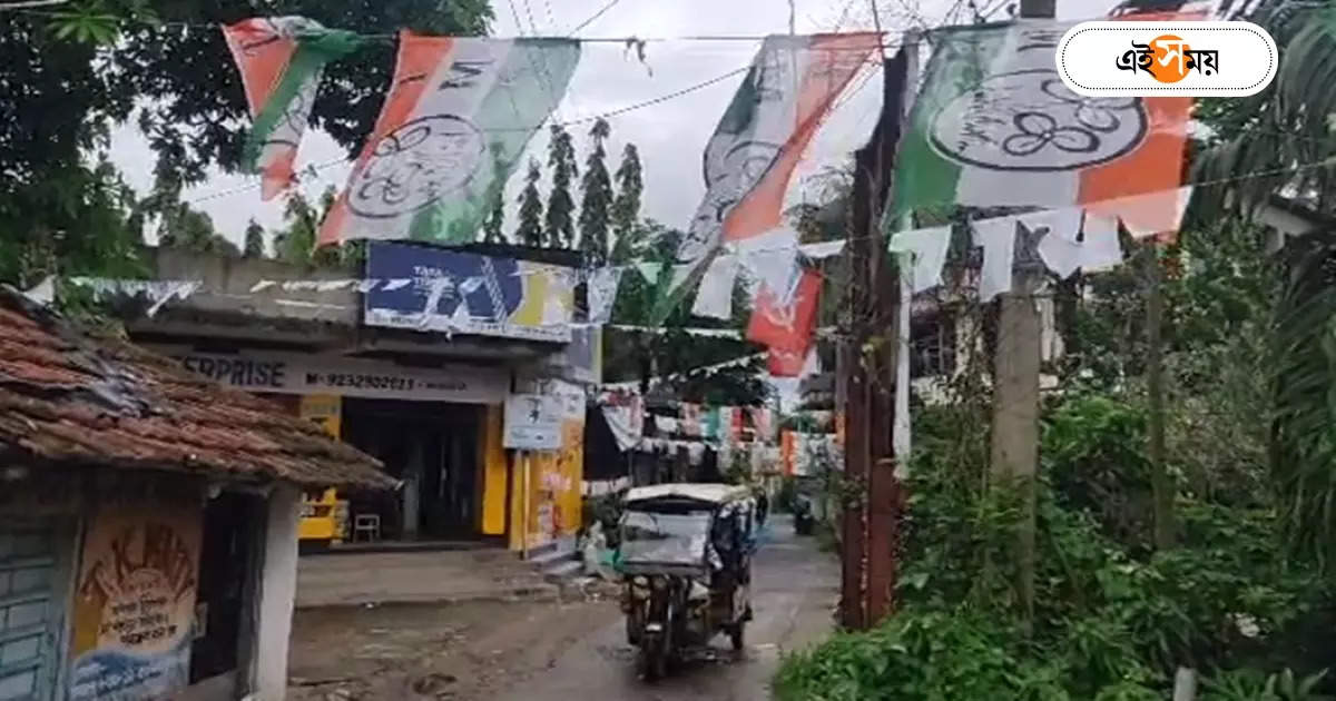 Purba Medinipur : ভোট মিটলেও যত্রতত্র পড়ে ব্যানার-পতাকা, খুলে ফেলার আর্জি নাগরিক সমাজের – panchayat election is over but banners festoons and flags have been put up everywhere in east medinipur