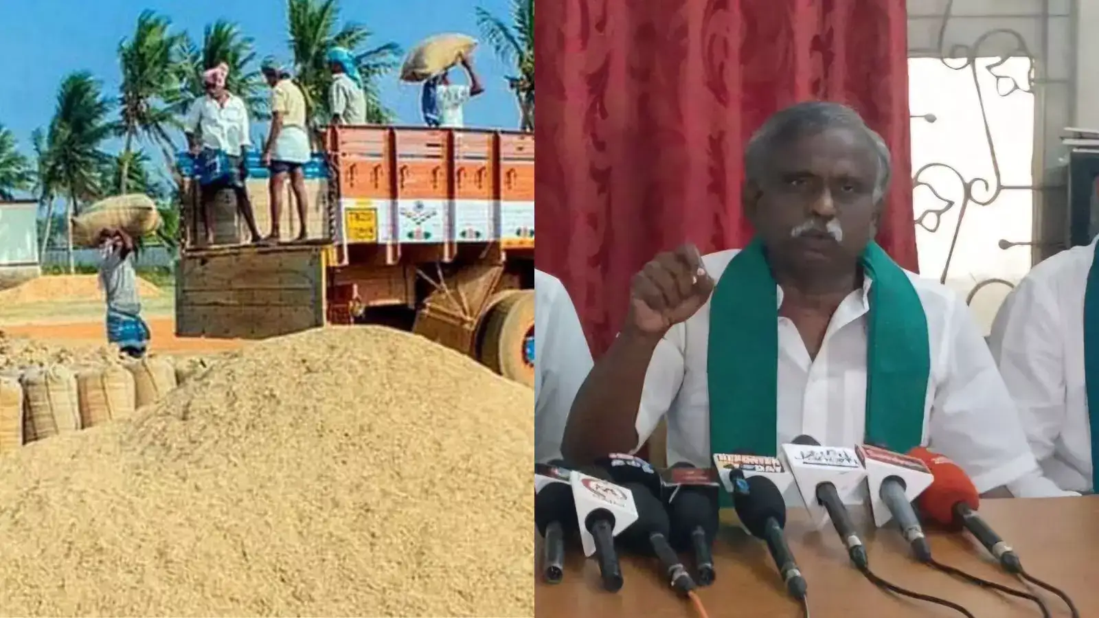 நெல் கொள்முதலில் தனியாரை அனுமதிக்கக் கூடாது : விவசாயிகள் சங்கம் வலியுறுத்தல்! 