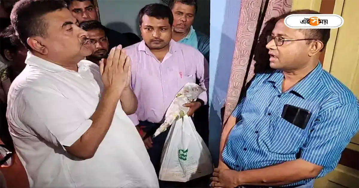 BDO-দের হাতে কালো গোলাপ-মিষ্টি! পঞ্চায়েত ‘প্রহসনে’ অভিনব প্রতিবাদ শুভেন্দুর