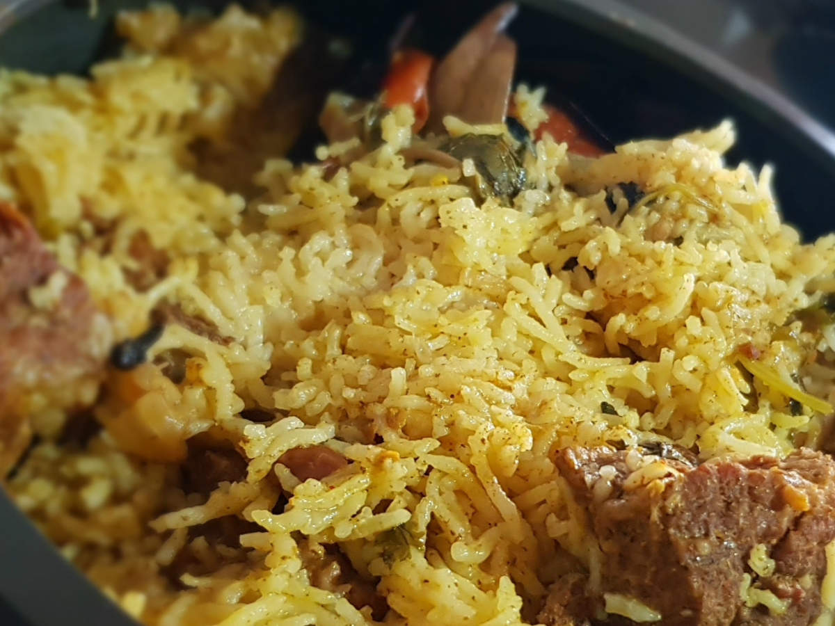 Beef Biryani In Pressure Cooker