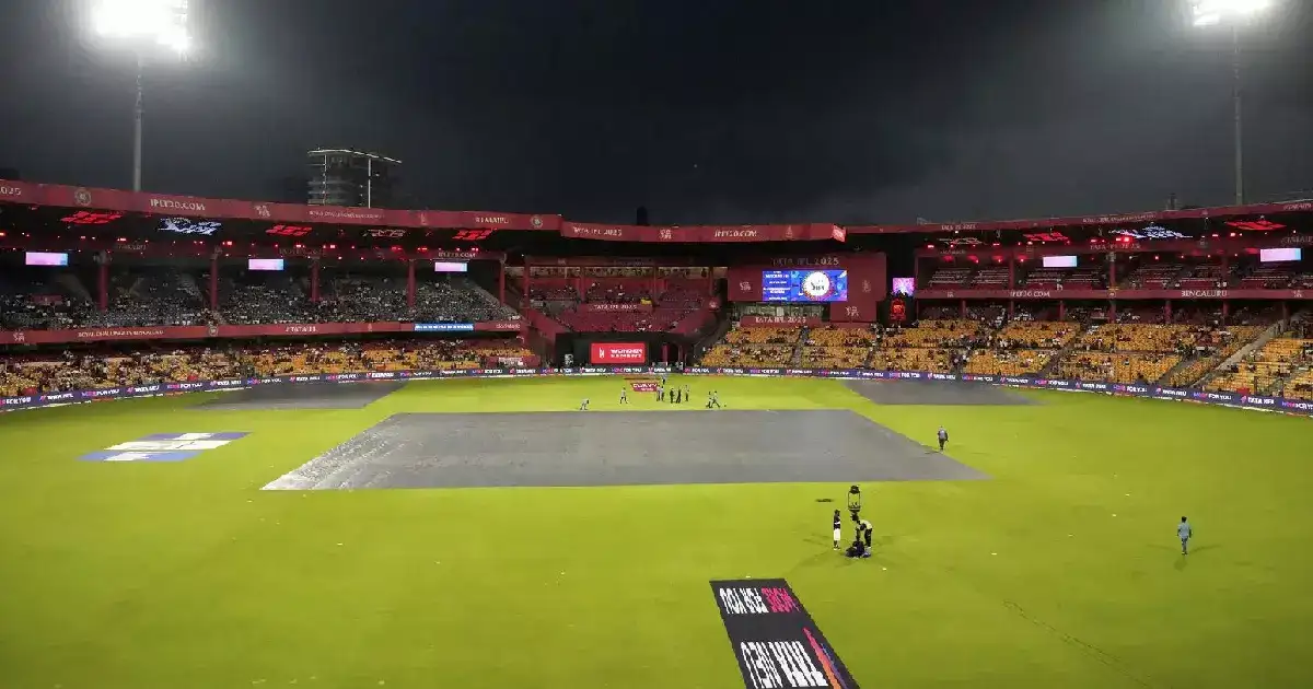 RCB vs KKR: കളി മുടങ്ങിയാൽ ആർസിബിക്ക് പണി കിട്ടുമോ; പ്ലേ ഓഫ് യോഗ്യതയെ എങ്ങനെ ബാധിക്കും?
