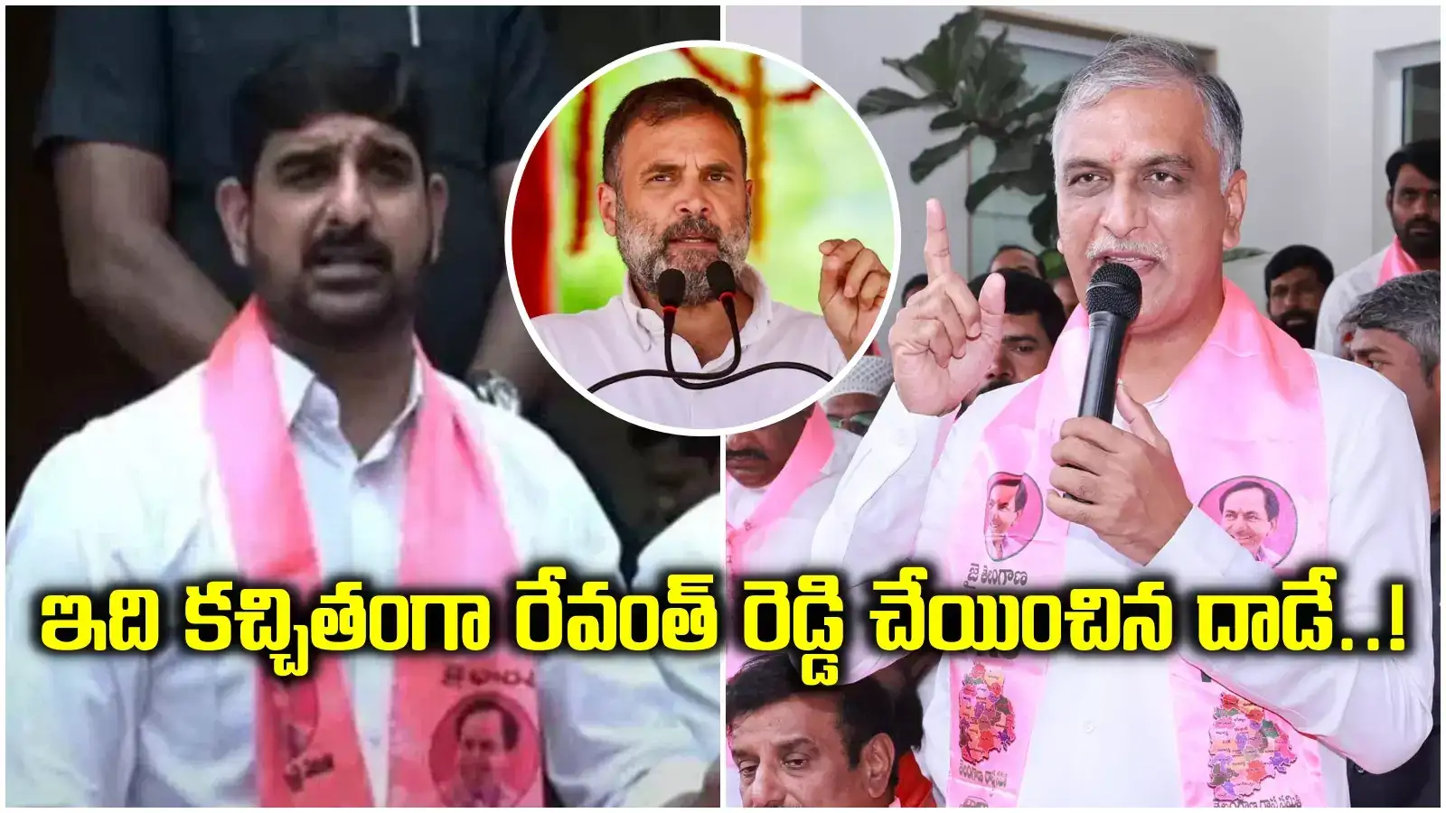 రాహుల్ గాంధీ గురించి అన్ని రాష్ట్రాల్లో తిరిగి చెప్తాం.. అప్పటి వరకు విడిచిపెట్టేది లేదు: హరీష్ రావు