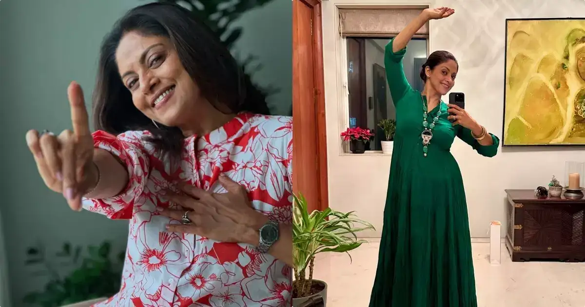 58 വയസ്സോ?! പ്രായത്തെ ബാധിക്കാത്ത സൗന്ദര്യവും ചുവടുകളും; ലാവണി നൃത്തം ചെയ്ത് നദിയ മൊയ്തു