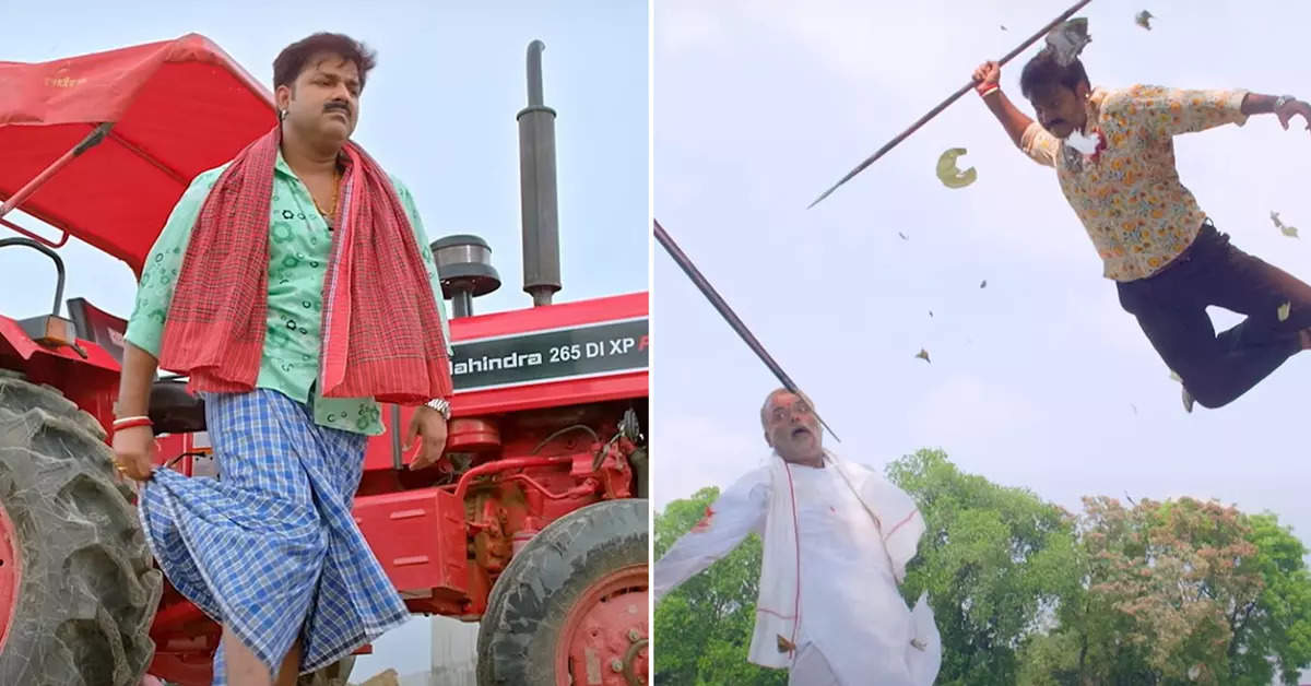 Pawan Singh created a stir with the trailer of 'Sooryavansham', fans said after seeing the stunts – it was fun, it was awesome