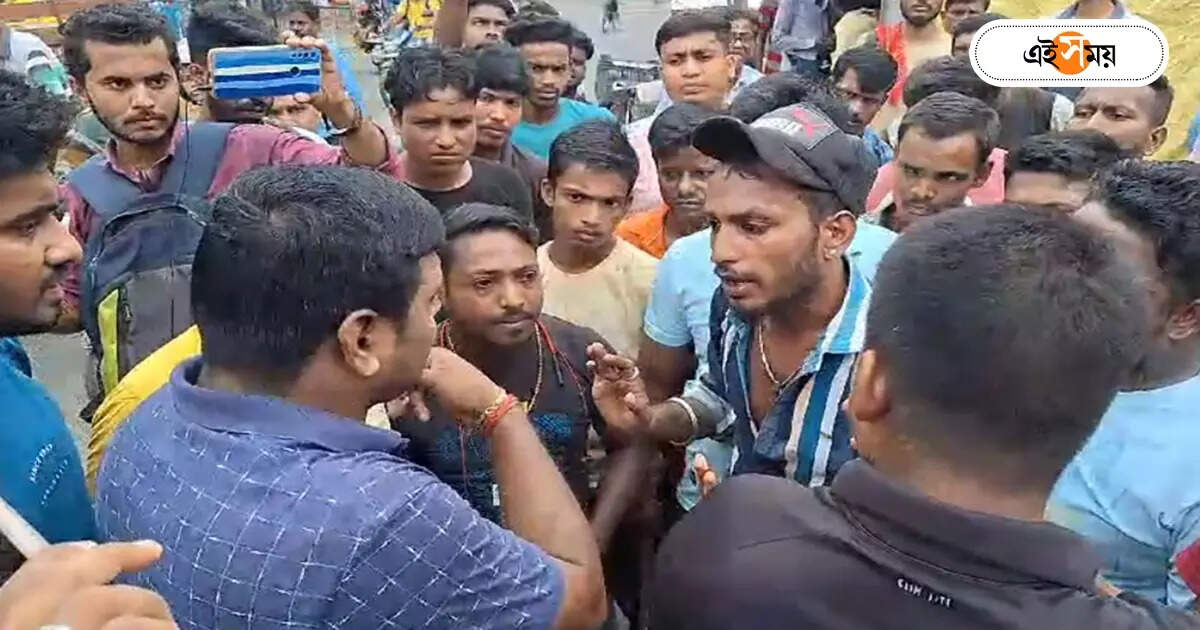 Uttar 24 Pargana : রুট নিয়ে গোলমাল! টোটো-অটো চালকদের অশান্তির জেরে স্তব্ধ শ্যামনগর! – passengers suffer due to trouble of toto auto drivers at shyamnagar chowrangi in uttar 24 pargana