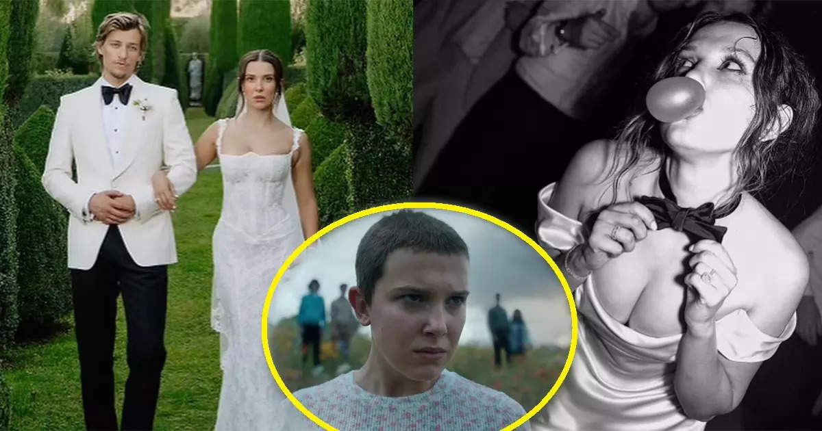 'Stranger Things' fame Millie Bobby Brown got married, surprised fans by sharing pictures