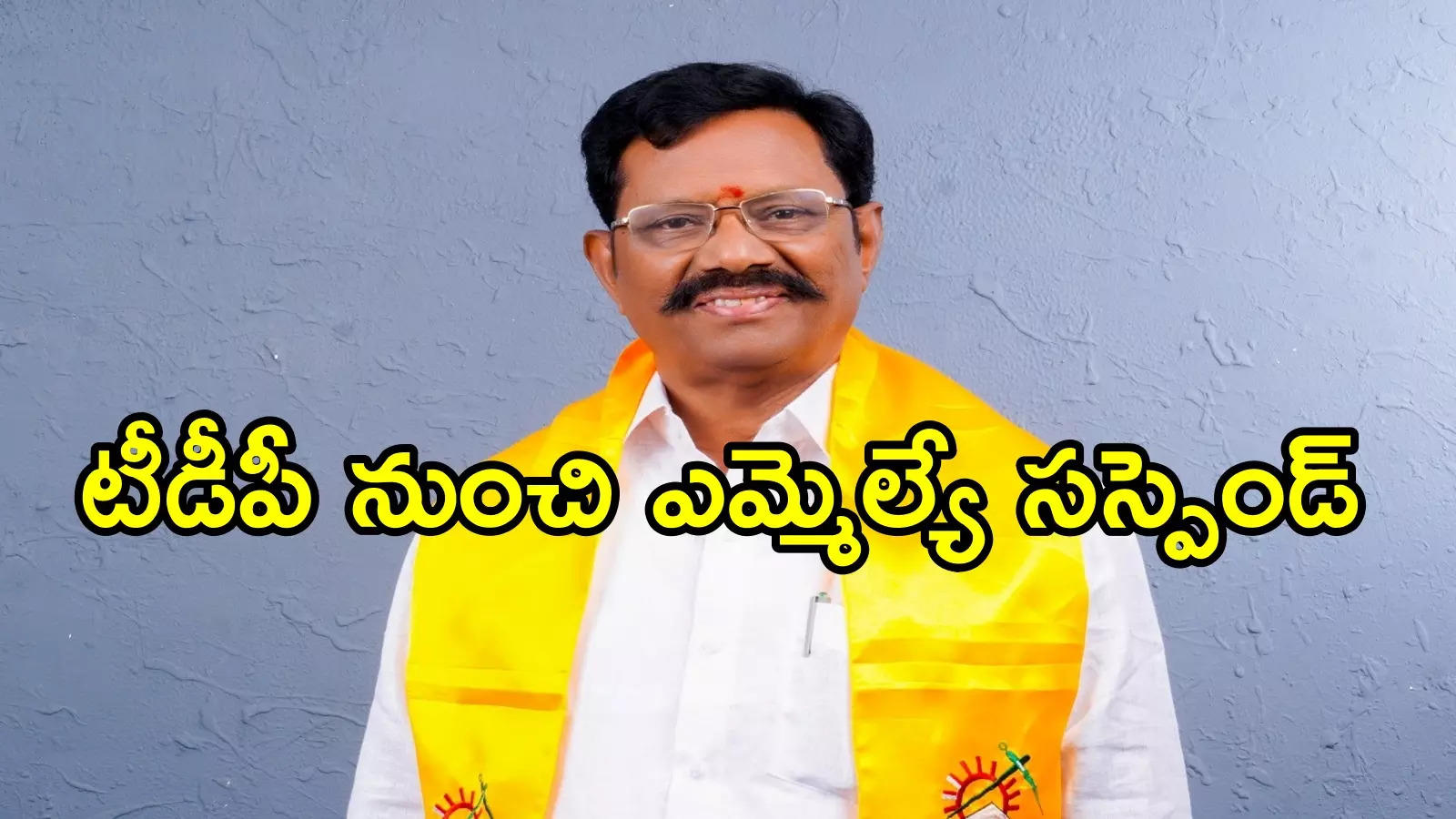 టీడీపీ నుంచి సత్యవేడు ఎమ్మెల్యే కోనేటి ఆదిమూలం సస్పెండ్.. చంద్రబాబు సీరియస్