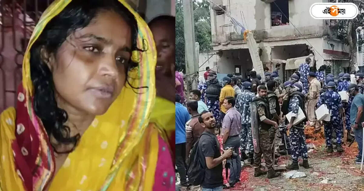 Duttapukur Blast News : ‘বাজি বিস্ফোরণ নয়, যা হয়েছে গ্যাস সিলিন্ডার…!’ দত্তপুকুরকাণ্ডে ‘আজব’ দাবি কেরামতের স্ত্রীর – duttapukur blast three gas cylinder busted claims deceased cracker businessman second wife