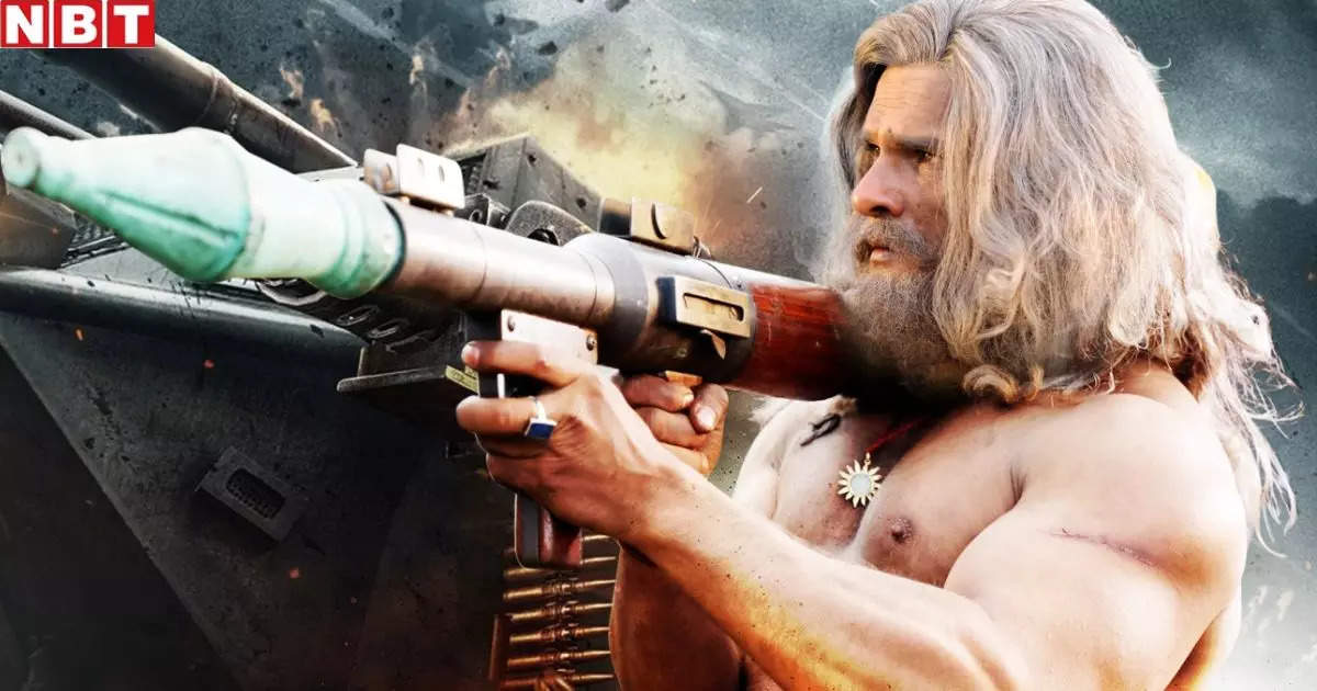 Khesari Lal is defeating enemies with a rocket launcher in 'Rang De Basanti', new Bhojpuri film is out