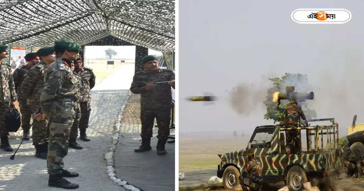 Indian Army : স্থলপথে রণ কৌশলের মহড়া, উত্তরবঙ্গে ৮ দিনের বিশেষ আয়োজন সেনাবাহিনীর – indian army conducted ground war rehearsal at north bengal Indian Army : স্থলপথে রণ কৌশলের মহড়া, উত্তরবঙ্গে ৮ দিনের বিশেষ আয়োজন সেনাবাহিনীর – indian army conducted ground war rehearsal at north bengal