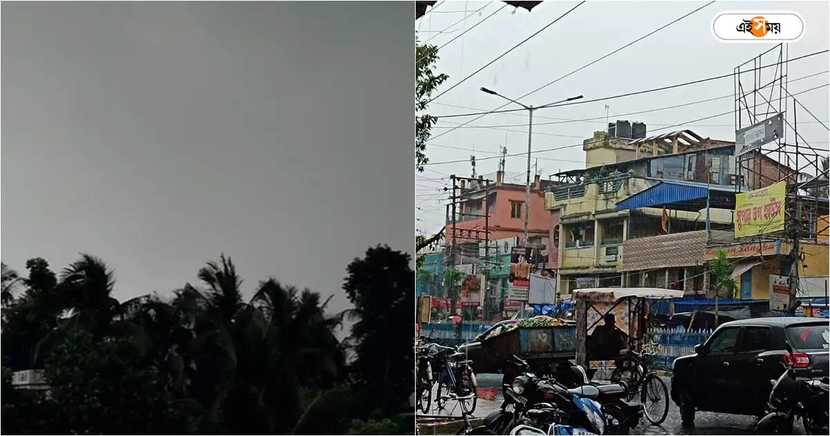 West Bengal Rain : কলকাতা সহ একাধিক জেলায় শুরু তুমুল বৃষ্টি, কখন থামবে দুর্যোগ? জানাল হাওয়া অফিস – rainfall starts in kolkata north 24 parganas and other districts when will it stop