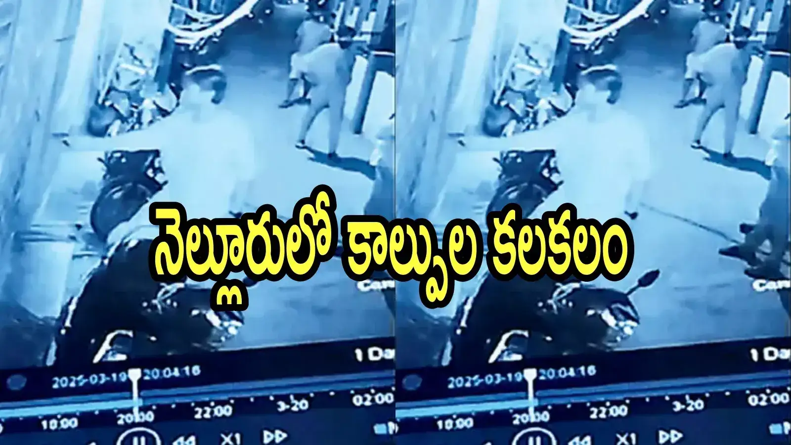 నెల్లూరులో కలకలం.. తండ్రి ఇంటిపైకి గన్‌‌తో కుమారుడు కాల్పులు, కారణం తెలిస్తే!