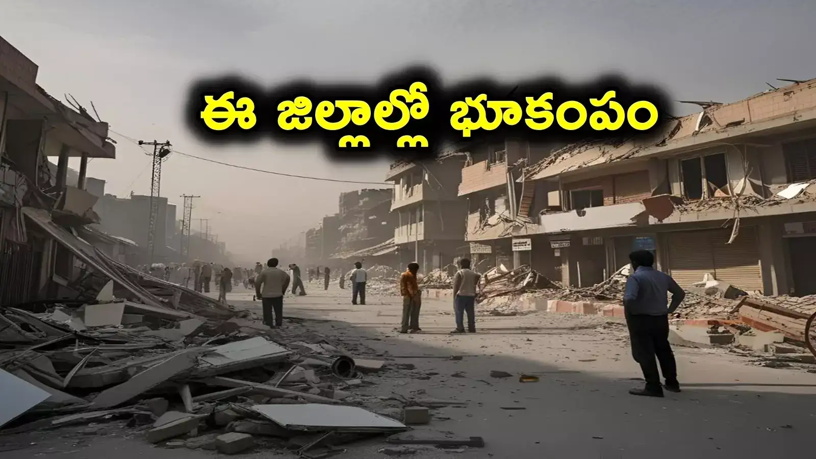 Earthquake: తెలంగాణకు భూకంప హెచ్చరిక.. ఈ జిల్లాల వాసులకు అలర్ట్..
