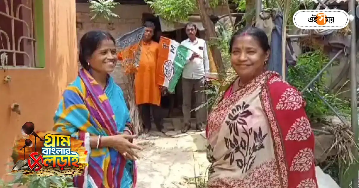 Panchayat Election 2023 : ২ ফুলে ২ জা! চন্দ্রকোণায় জমে উঠছে নির্বাচনী লড়াই – trinamool and bjp candidate in same family member in paschim medinipur chandrakona election23