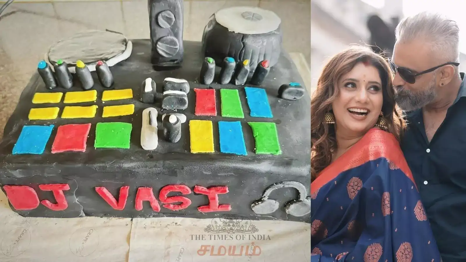 ப்ரியங்கா கணவருக்காக கேக் செய்து கொடுத்த மகள்: ஏற்கனவே கல்யாணமாகிடுச்சானு கேட்கும் ரசிகர்கள் 