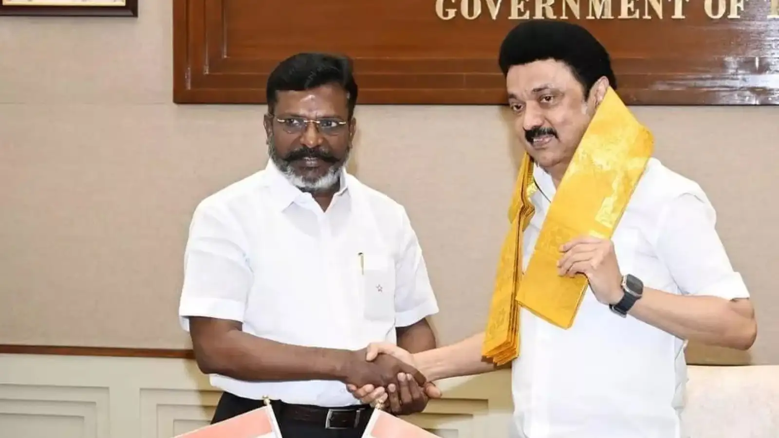 மு.க.ஸ்டாலின், திருமாவளவன் சந்திப்பின் பின்னணி… தலைமை செயலகத்தில் முக்கியப் பேச்சு! 