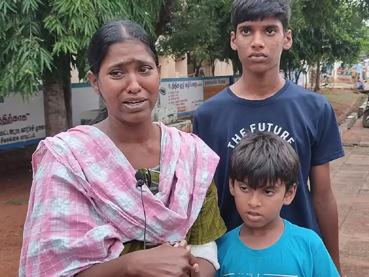 முதலமைச்சர் அய்யா உதவுங்க... சிவகங்கையில் 2 குழந்தைகளின் தாய் கண்ணீர்! 